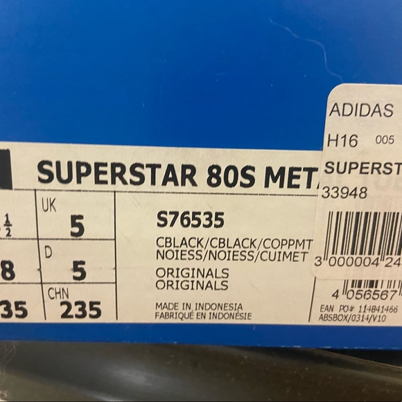 Adidas superstar 80s BRAND NEW - Picture 4 of 4